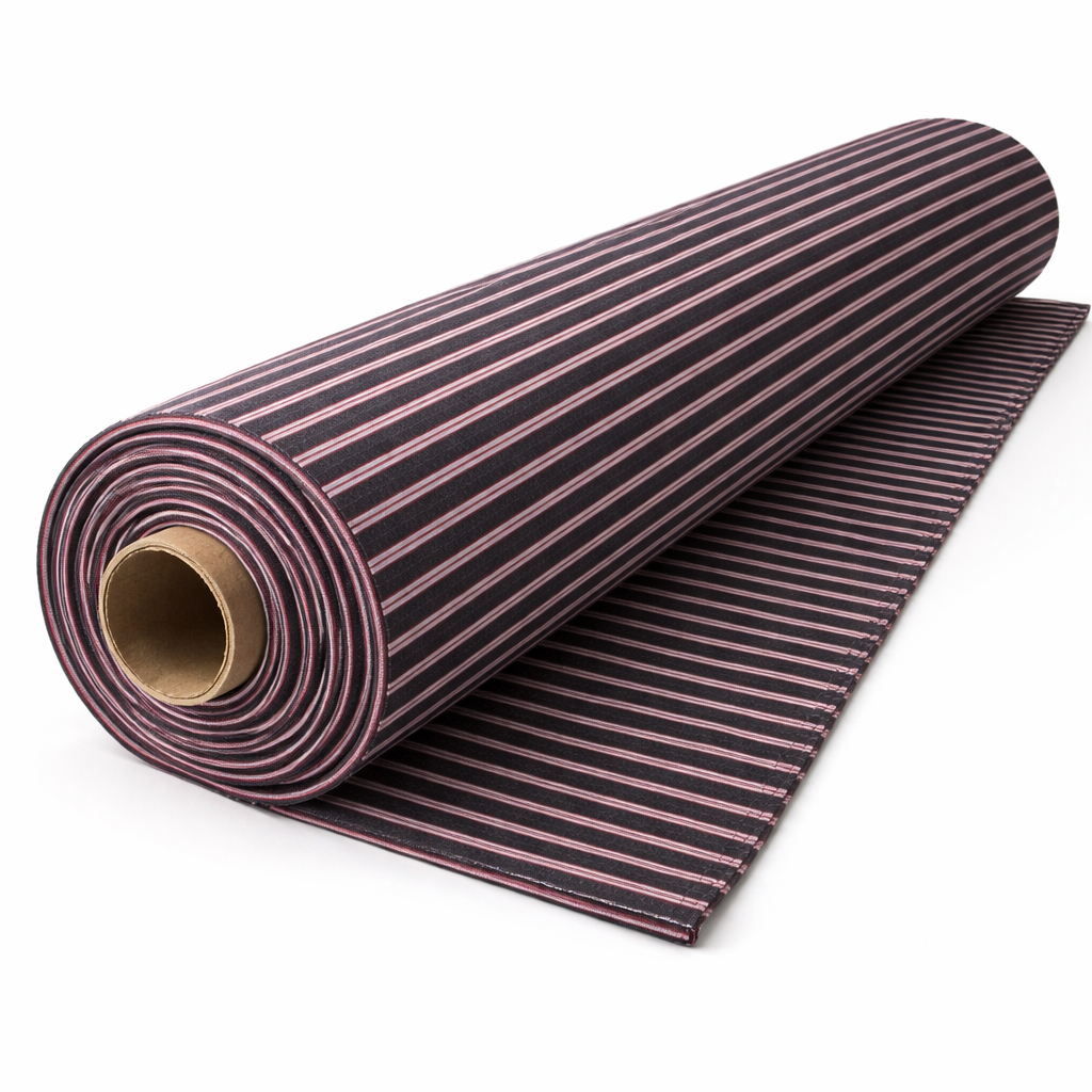 Striped Woven Fabric Material